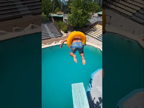 Basketball 🏀 vs Diving 🤿 # #tutorial #waterpark #travel #fifa #worldcup #france #show #jordan #funny