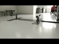 Inground car lift with automatic cover plate