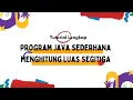 Program Java Sederhana Menghitung Luas Segitiga Bahasa Indonesia