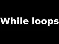 While Loops in QBASIC