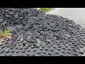 New Hexa-Cover installation covering slurry lagoon