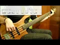 Red Hot Chili Peppers - Dani California (Bass Cover) (Play Along Tabs In Video)
