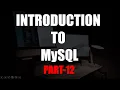INTRODUCTION TO MySQL CLASS-12 ROLLBACK COMMAND