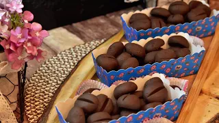 بيتفور حبات القهوه من غير بيض وكميه وفيره                          دندنها