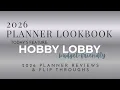 2026 Planner Reviews Hobby Lobby Everyday Pricing
