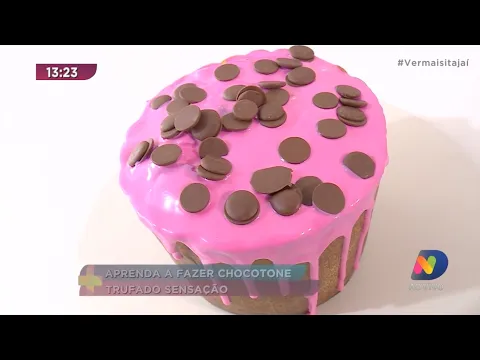 Aprenda a fazer chocotone trufado sensação