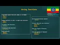 Part 10 String Functions Microsoft SQL String Functions Trim UPPER case Replace CONCAT chars