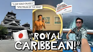 "MY FIRST SOLO CRUISE!!" 🚢 (ROYAL CARIBBEAN - SPECTRUM OF THE SEAS) 🌊🇯🇵