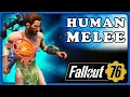 Fallout 76 Melee Human Build Crazy Carry Weight is a Bonus