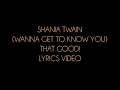 Download Lagu Shania Twain (Wanna Get To Know You) That Good! Lyrics Video