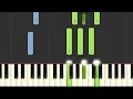 Stormzy - Firebabe - PIANO PARTS Only - Tutorial