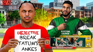 I Got Hired to DESTROY Jayson Tatum ANKLES in NBA 2K27
