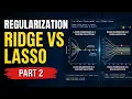 Supervised Machine Learning Modelling Part 2 Ridge Regression vs Lasso Regression
