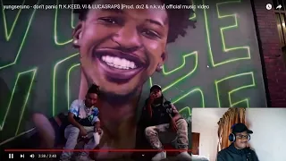 yungseruno dont panic ft k keed vi u0026 lucasrap reaction