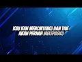 Once Mekel – Kucinta Kau Apa Adanya (Lirik Lagu Romantis Paling Menyentuh Hati)