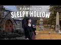 A Rainy Day in Sleepy Hollow cozy town cemetery walks and the headless horseman