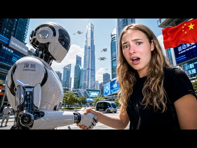 Shenzhen's Futuristic Tech: Robot Dogs, Driverless Taxis & 5 China lives in 2050 - Here's Why
