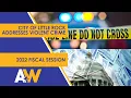 Arkansas Week Violent Crime in Little Rock and 2022 Fiscal Session