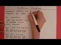 Huffman Encoding