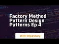 Factory method pattern design patterns ep 4