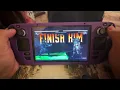 Mortal Kombat 1 steam deck Smoke fatality on General Shao