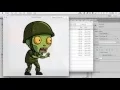 How to import an image sequence change all frames then export it in Adobe Animate or Adobe Flash