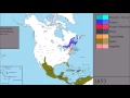 The History of North America Every Year