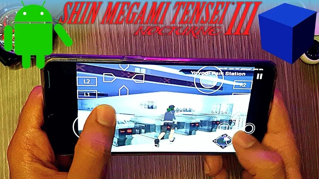 Shin Megami Tensei 3 Nocturne - PS2 Emulator Android Gameplay - AetherSX2 APK - Shin Mobile 2022