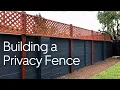 Building a Privacy Fence 58