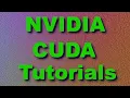 NVIDIA CUDA Tutorial 6 An Embarrassingly Parallel Algorithm 1