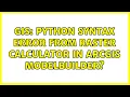 GIS Python syntax error from raster calculator in ArcGIS ModelBuilder