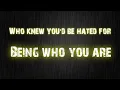 Beartooth - Hated [Lyric Video HD]