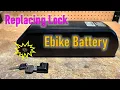 Replacing Lock on eBike Battery