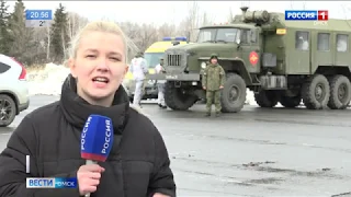 В Омске встретили участников уникального лыжного перехода