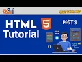 HTML Basics Part 3 Lists Tables Explained Simply HTML Tutorial for Beginners
