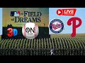 PHILLIES VS TWINS Field of Dreams Live MLB Baseball Live Play by Play 3D Presentation MLB Live