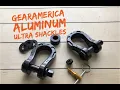 NEW From GearAmerica Aluminum Ultra Shackles Stronger and lighter than steel D-Rings Anti-Theft