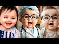 Lagu Hello Papa!” in the Cutest Baby Voice 😍 | Try Not To Smile Challenge 2025