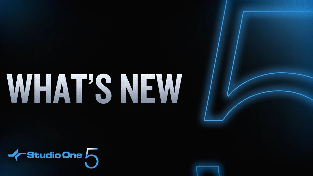 What's new in Studio One 5
