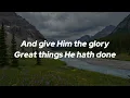 To God Be the Glory (WITH LYRICS) 🙏 Powerful Christian Hymn of Worship & Praise