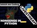 Codingnightshift who needs sleep Data Science Numpy Pandas Matplotlib and Pygame in Python
