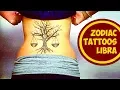 Zodiac Signs Tattoos Libra