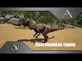 Ark Survival Evolved - Dilophosaurus taming