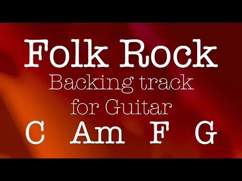 Download MP3 Folk Rock C Am F G, 124bpm. Backing track for Guitar! Play along, improvise, have fun!