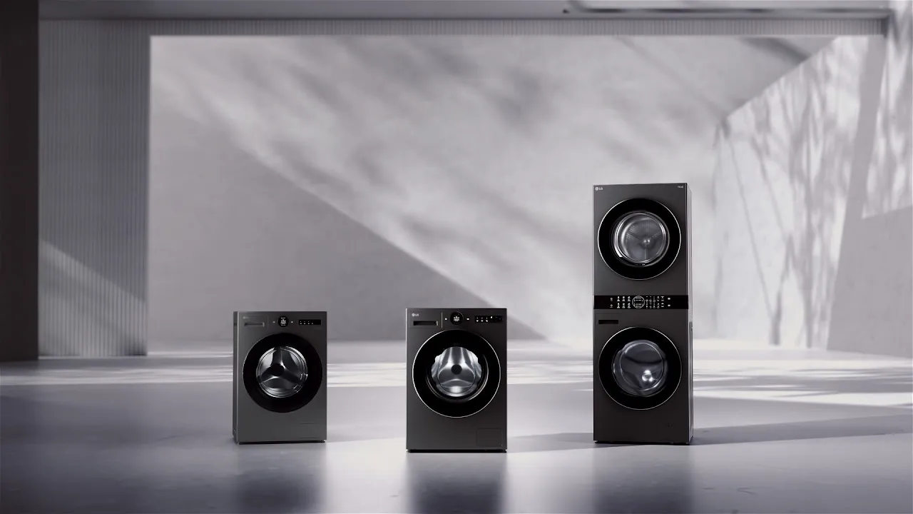 LG AI Appliances 2D infographic animation video example