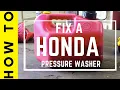 How to Fix a surging Pressure Washer