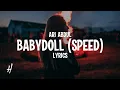 Download Lagu Ari Abdul - BABYDOLL (Speed) Lyrics