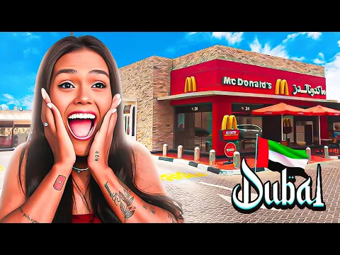EXPERIMENTAMOS O MCDONALD’S DE DUBAI!!!