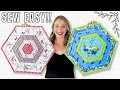 The Secret to Sewing a Picky Hexagon Table Topper Revealed