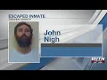 UPDATE U S Marshals assisting search for escaped Craven County inmate